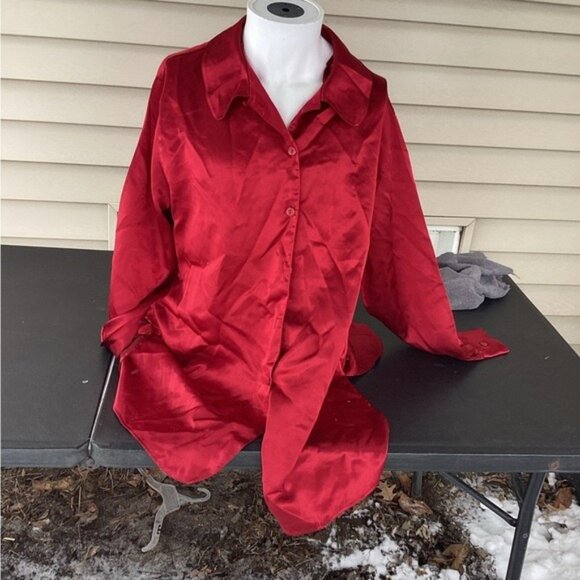 Blokecore gorpcore nostalgia earthy artisanal diane von Night Shirt large - Picture 1 of 4